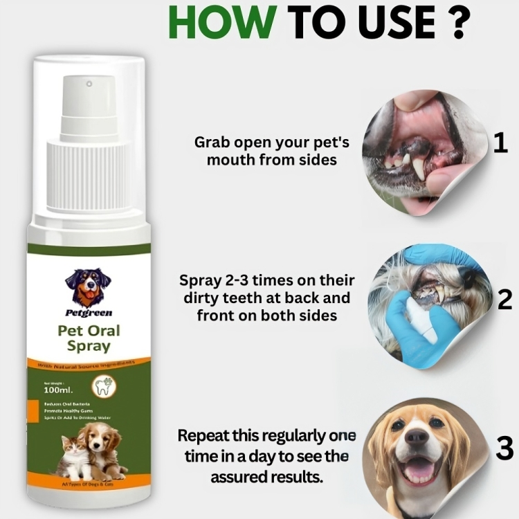 Petgreen™ Pet Oral Spray (Buy 1 Get 1 Free )