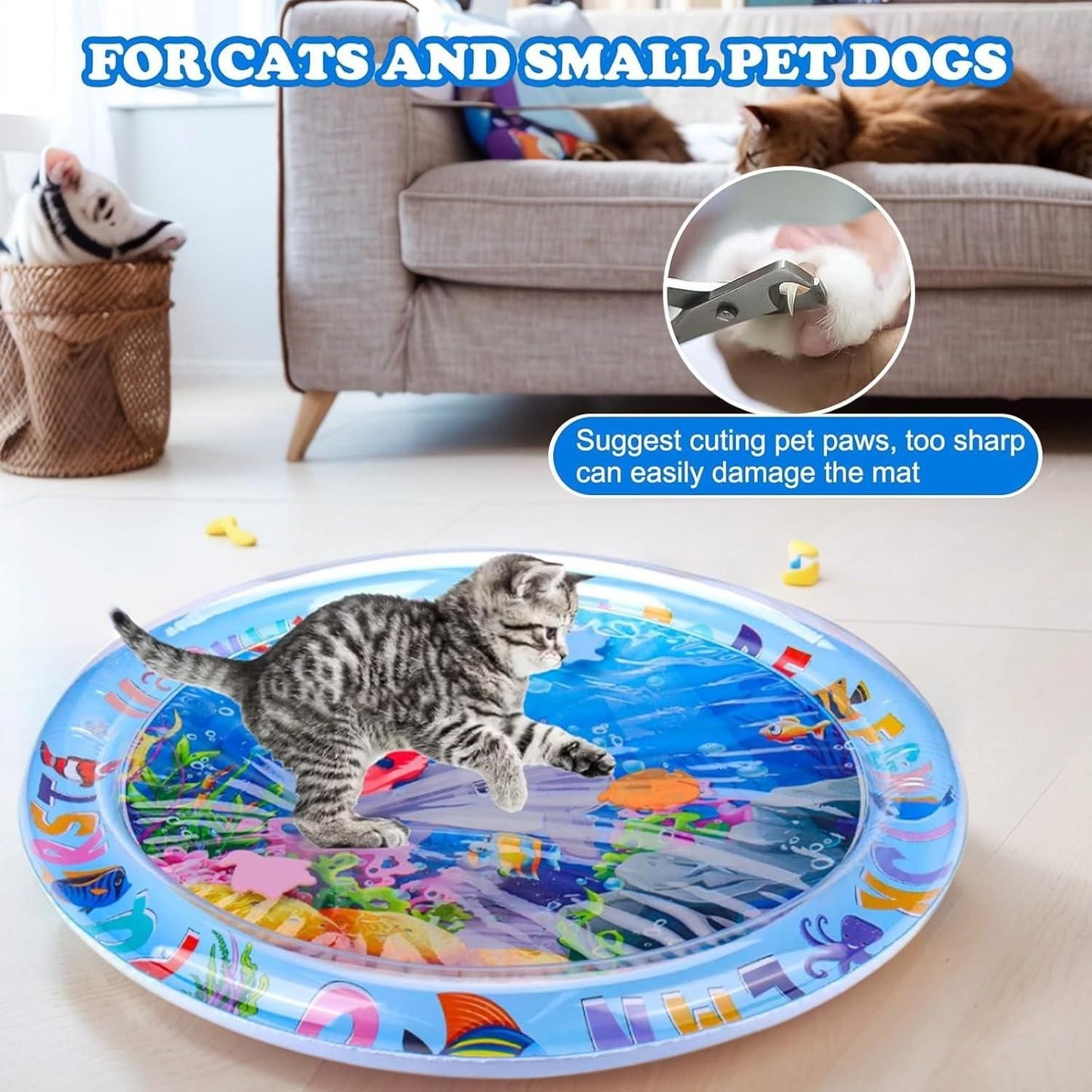 SplashTails | Pet Water Sensory Play Mat