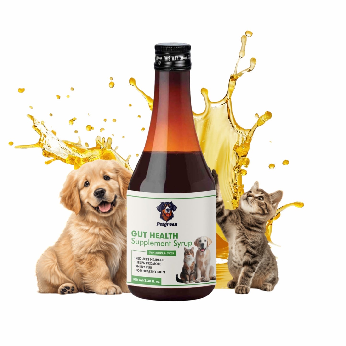 Petgreen Gut Health Supplement Syrup