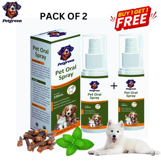 Petgreen™ Pet Oral Spray (Buy 1 Get 1 Free )